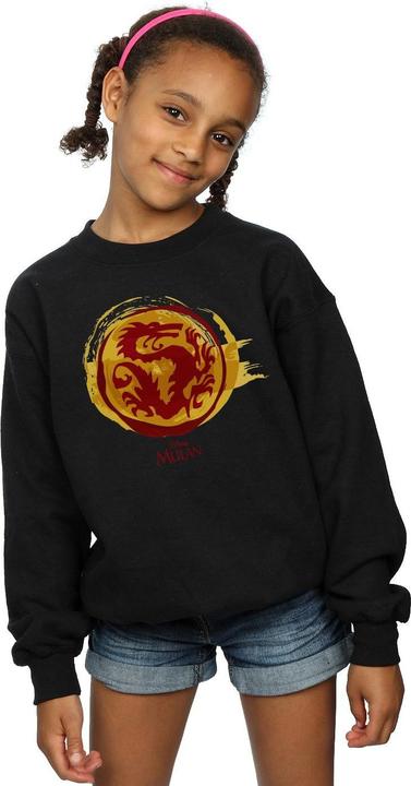 Produktbild Disney Mulan Courage Dragon Symbol Sweatshirt Mädchen (140, 146)