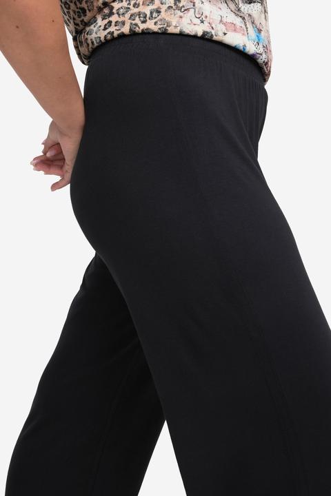 Image du produit Miamoda Pantalon ample en jersey à jambe droite, taille élastique (44)