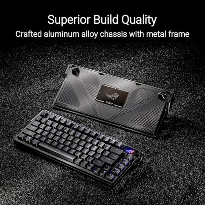 Produktbild ASUS ROG Azoth Extreme (FR, Kabelgebunden, Kabellos)