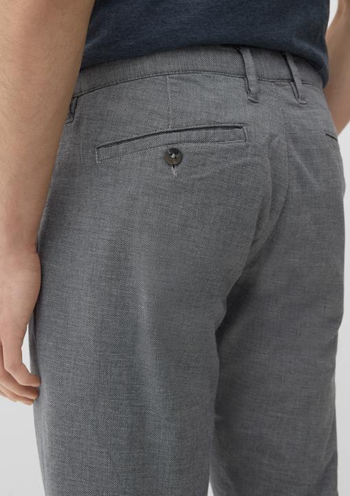 Produktbild s.Oliver Hose Regular: Hose mit Webstruktur (W32/L32)