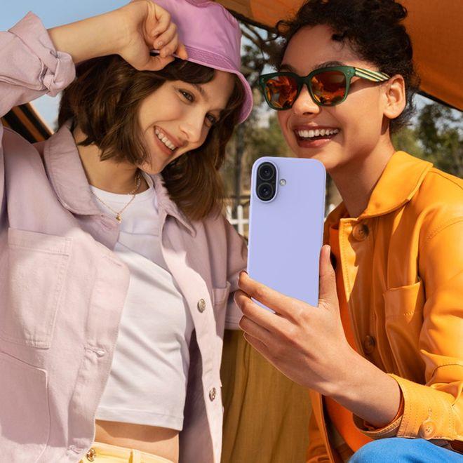 Actual product image MU Classic Liquid Silicone Series (Apple iPhone 16)