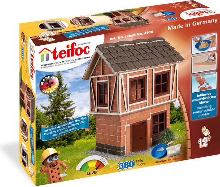 Immagine prodotto Eitech Teifoc 4910 Set di costruzioni in mattoni - Casa a graticcio grande, Multicolore, T4910