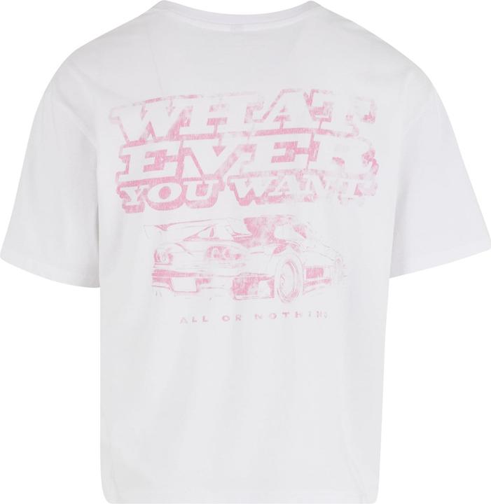 Actual product image Mister Tee MisterTee What Ever Car Cropped Oversize Tee - 210345 (L)