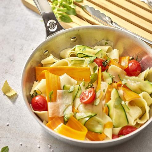 Immagine prodotto de Buyer Affinity sauté pan induzione (24 cm, Padella per friggere, Alluminio, Acciaio inossidabile)