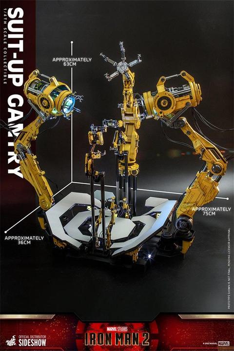 Produktbild Hot Toys Iron Man 2 accessoires pour figurines Accessories Collection Series Iron Man Suit-Up Gantry