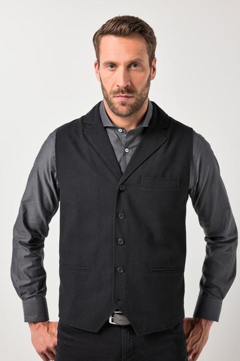 Produktbild JP1880 Tweed-Weste, FLEXNAMIC®, Woll-Qualität, Strickrücken, bis 7 XL (4XL)