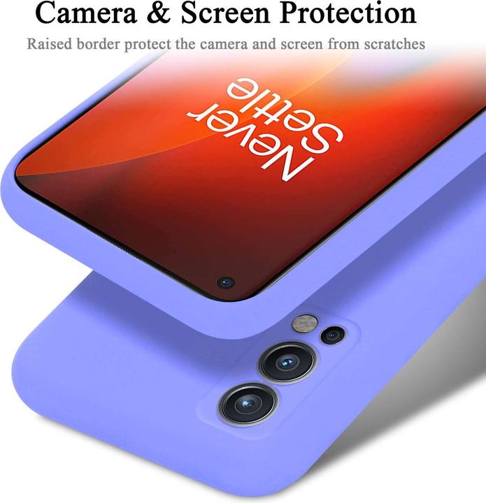 Actual product image Cadorabo Bumper Case for OnePlus Nord 2 5G TPU Liquid Silicone Cover for OnePlus Nord 2 5G (OnePlus Nord 2 5G)