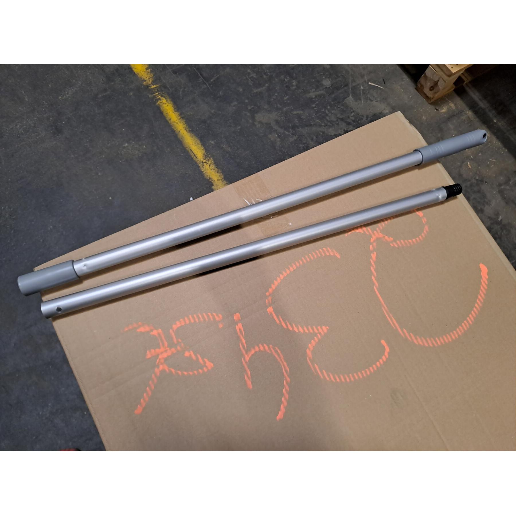 Stier 2 parti Manico in alluminio per telaio mop Lunghezza 140 cm, Utensili pulizia