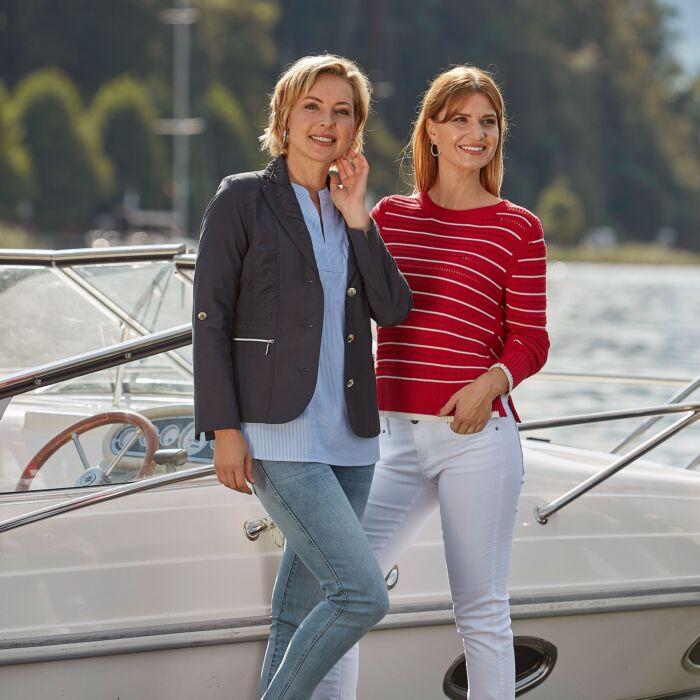 Produktbild Artime Damen Pullover mit Ajourmuster (M)