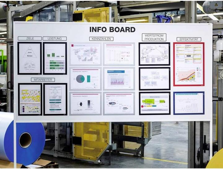 Produktbild Durable 2 Magnetrahmen DURAFRAME® MAGNETIC A4 gelb