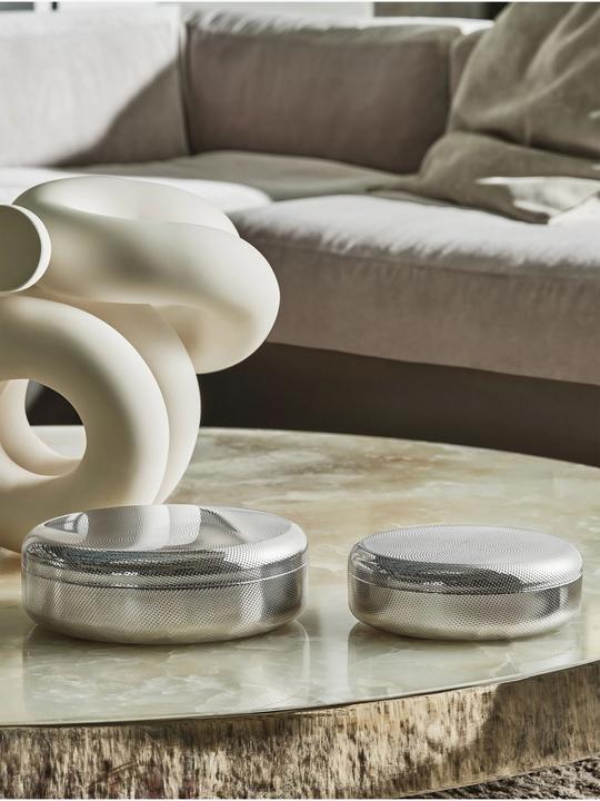 Actual product image Alessi Extra Ordinary Texture container with relief decoration (0.10 l)