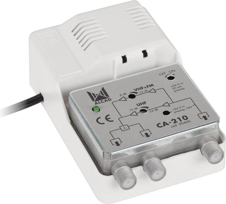 Actual product image OEM Antenna amplifier 24V CA-210 ALCAD (Amplifier)