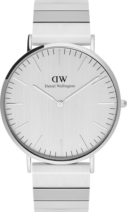 Produktbild Daniel Wellington Classic Piano Link Silver Unitone (Analoguhr, 40 mm)