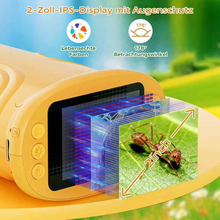 Actual product image Leciptekb Digitales Mikroskop für Kinder