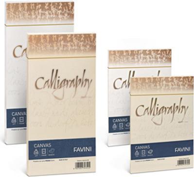 Actual product image Favini Canvas Calligraphy inkjet paper A4 (210x297 mm) 50 sheets Ivory (100 g/m², 50 x)