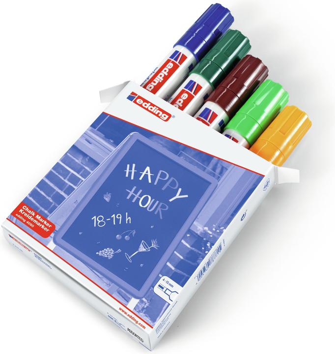 5 colori, Ordinati