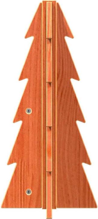 Image du produit vidaXL Arbre de Noël en bois Sapin de décoration Arbre en bois 49cm Pin massif