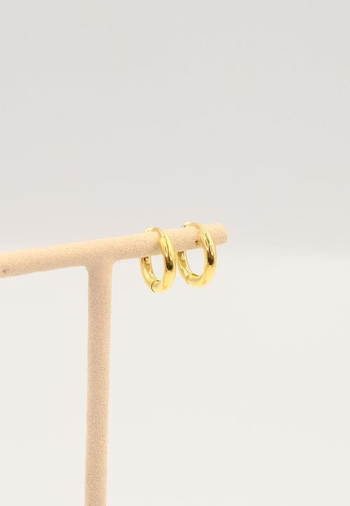 Produktbild Muau Creolen (750/18K Gelbgold)