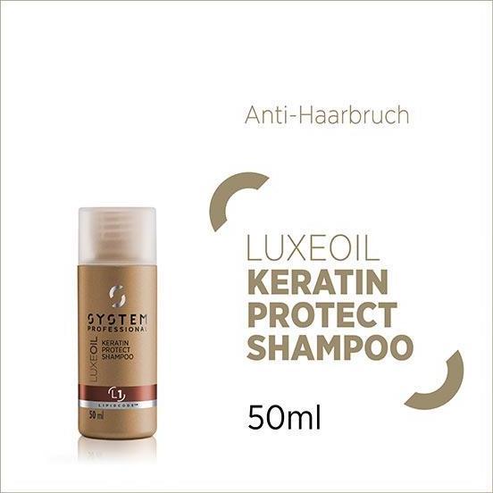 Actual product image System Professional Luxe Oil - Keratin Shampoo (50 ml, Liquid shampoo)