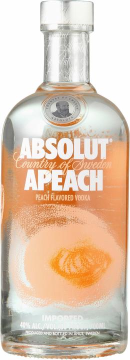 Produktbild Absolut Vodka Apeach (1 x 70 cl)