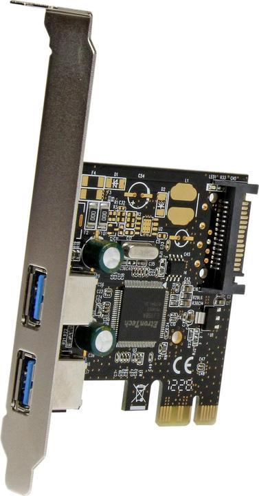 Produktbild StarTech USB 3.0 PCI Express Card with SATA Power