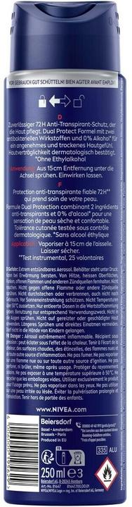 Produktbild NIVEA MEN Dry Impact Spray XXL (Spray, 250 ml)