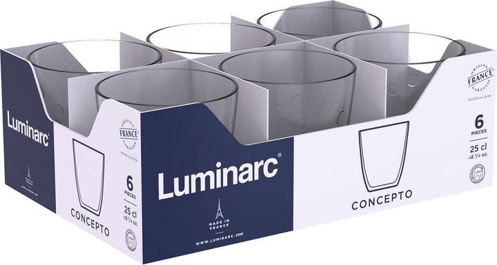 Immagine prodotto Luminarc Bicchiere Concepto da 250 ml (24 pezzi) (0.25 l, 24x)