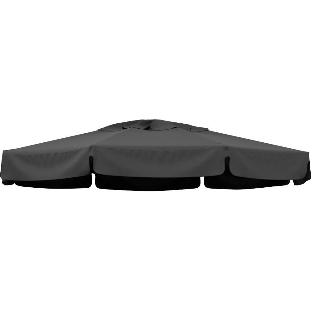 Sun garden, Accessori per mobili da giardino, Ersatzbezug anthrazit zu Easy Sun Ø 350 cm, 100% Polypropylen, Stoff B057