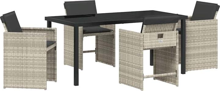 Produktbild vidaXL Garten Essgruppe (160 x 80 x 73 cm)