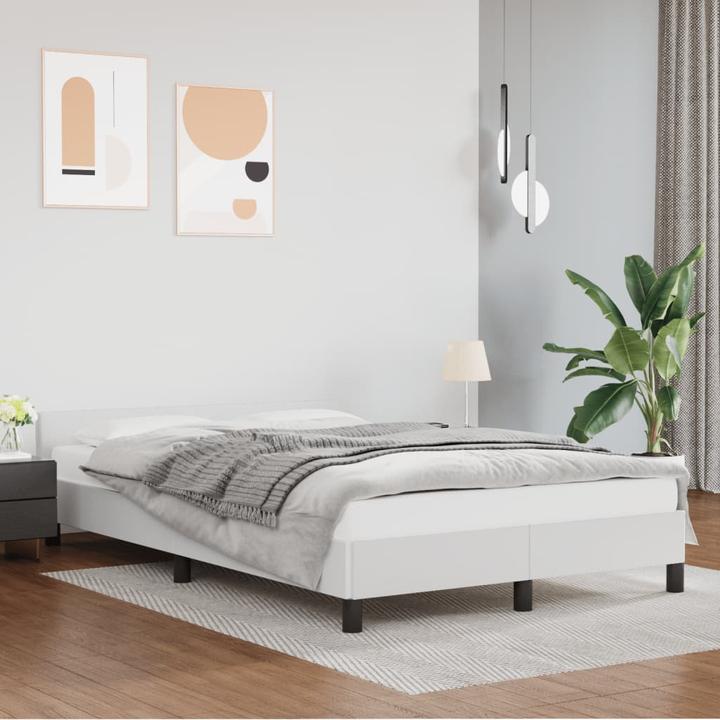 Actual product image vidaXL Bettgestell mit Kopfteil (120 x 190 cm)