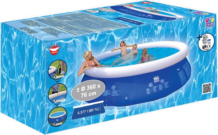 Actual product image Happy People Pool Quick Up D360x76cm