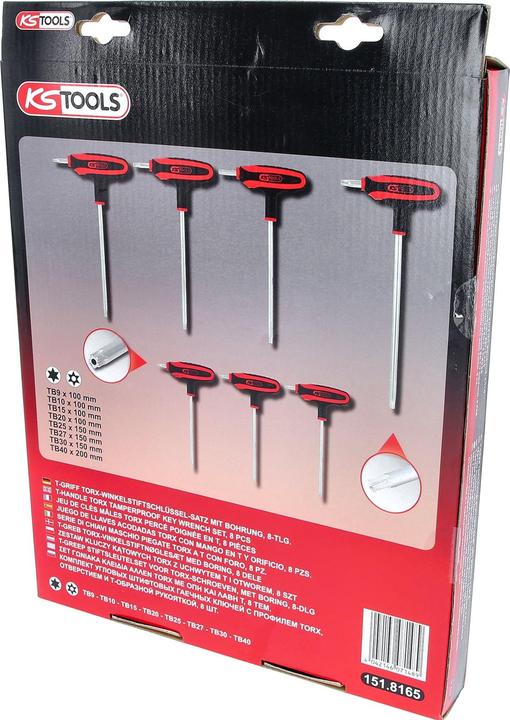 Immagine prodotto KS Tools Set di chiavi a L Impugnatura a T