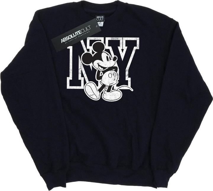 Immagine prodotto Disney Mickey Mouse NY Kicking Felpa Donna (L)