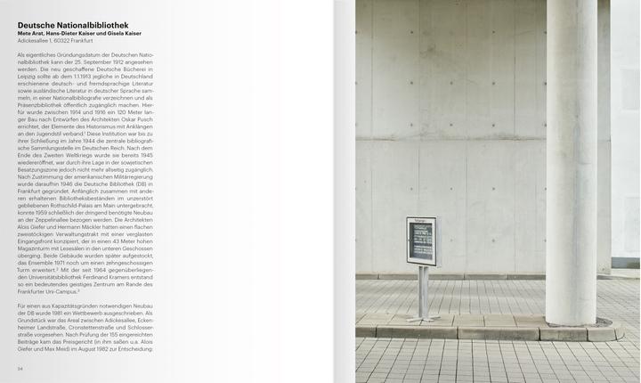 Actual product image Architekturführer (German, Jon Starck, Friends of Frankfurt, Georg Dörr, Wilhelm E. Opatz, Wolfgang Stahr, 2022)