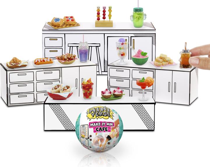 Actual product image MGA Make It Mini Foods: Cafe in PDQ Series 4