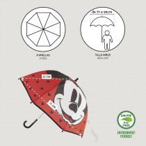 Immagine prodotto Mickey ombrello manuale eva, 45 cm, rosso