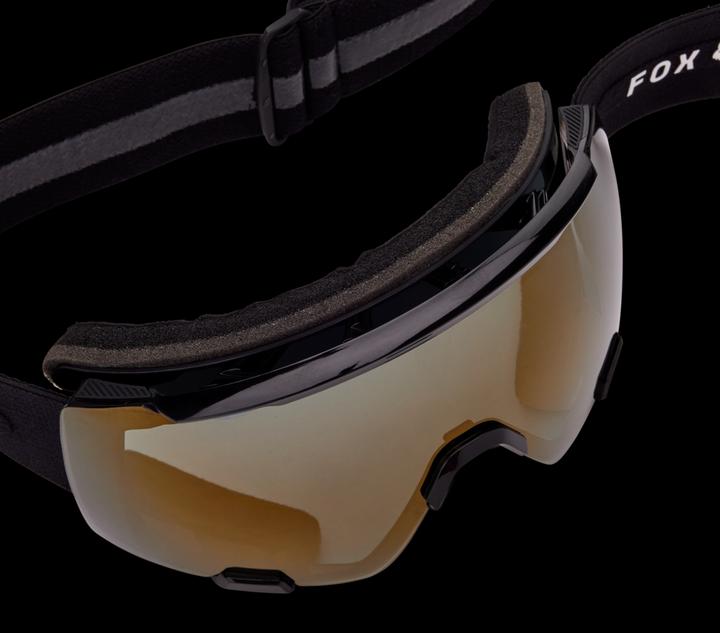 Produktbild Fox Goggle 24 Purevue Black/Mirror Blk/G (Black, Gold, Schwarz)