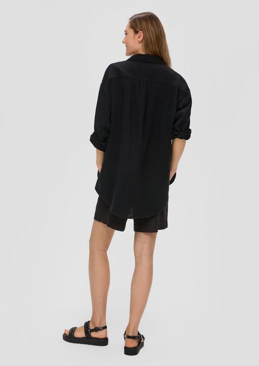 Produktbild s.Oliver Bluse Musselinbluse im Oversized Fit (L)
