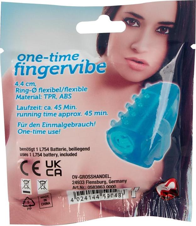 Actual product image You2Toys One-time Fingervibe