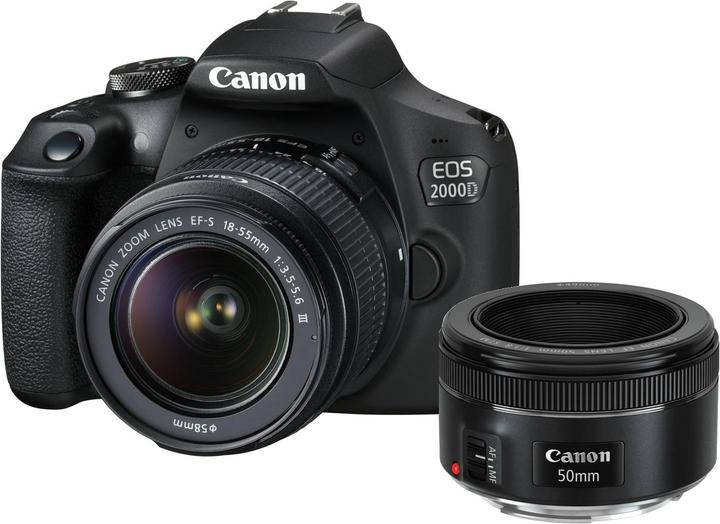 Actual product image Canon Eos 2000d (18 - 55 mm, 24.10 Mpx, APS-C / DX)