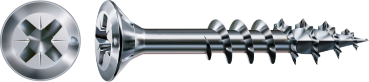 Immagine prodotto Spax Vite di fissaggio FEX H 4,0x 40 PZ 2 acciaio argento per fissaggi in legno (1000 Viti per pezzo)