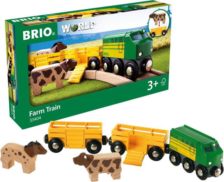 Actual product image Brio Farm Train