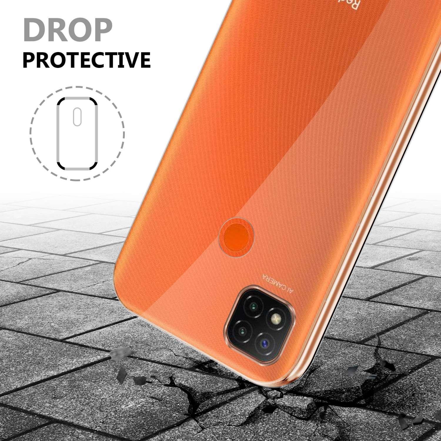 Thumbnail - Cadorabo TPU 360 Grad Hülle für Xiaomi RedMi 9C / RedMi 10A (Xiaomi Redmi 10A, Xiaomi Redmi 9C), Smartphone Hülle, Trans...