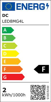Energie-Label Scharnberger+Hasenbein LED-Leuchtmittel (G4, 135 lm, 1x)