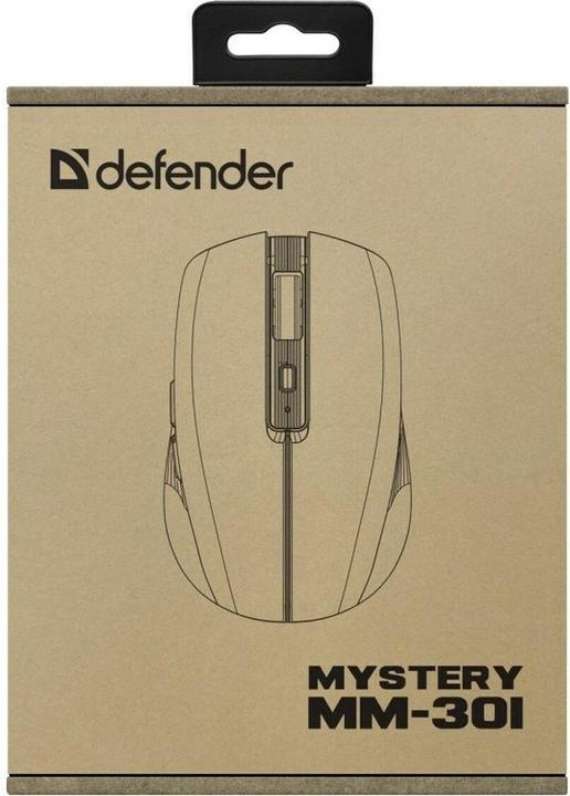 Actual product image Defender MYSZ MYSTERY MM-301 RF+BT FIOLETOWA 1600dpi 6P (Wireless)