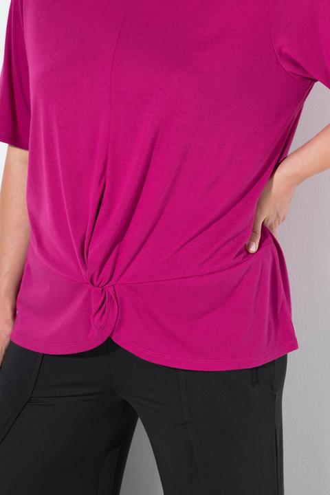 Immagine prodotto Ulla Popken Maglia funzionale con finissaggio antibatterico, scollo a girocollo e mezze maniche (58)