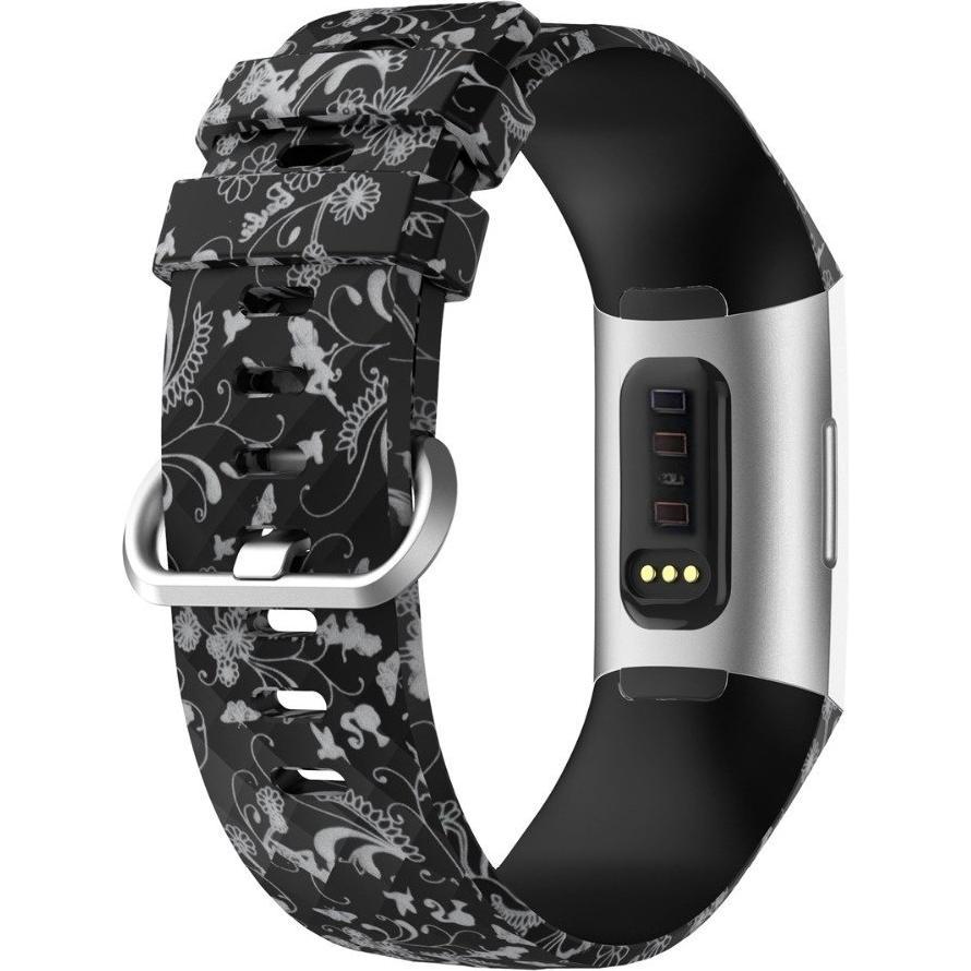 Thumbnail - Strap-it Armband (Charge 3), Uhrenarmband, Schwarz