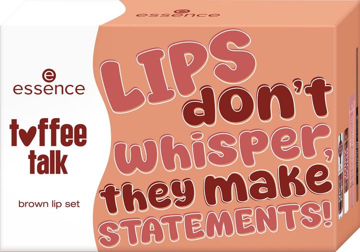 Produktbild essence toffee talk brown lip set