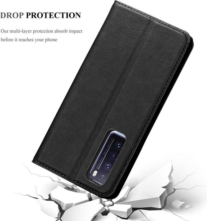 Actual product image Cadorabo Book Invisible Magnet Cover (Huawei Nova 7 5G)