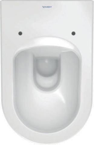 Produktbild Duravit Wand-WC ME by Starck tief, 370x570mm weiss WG